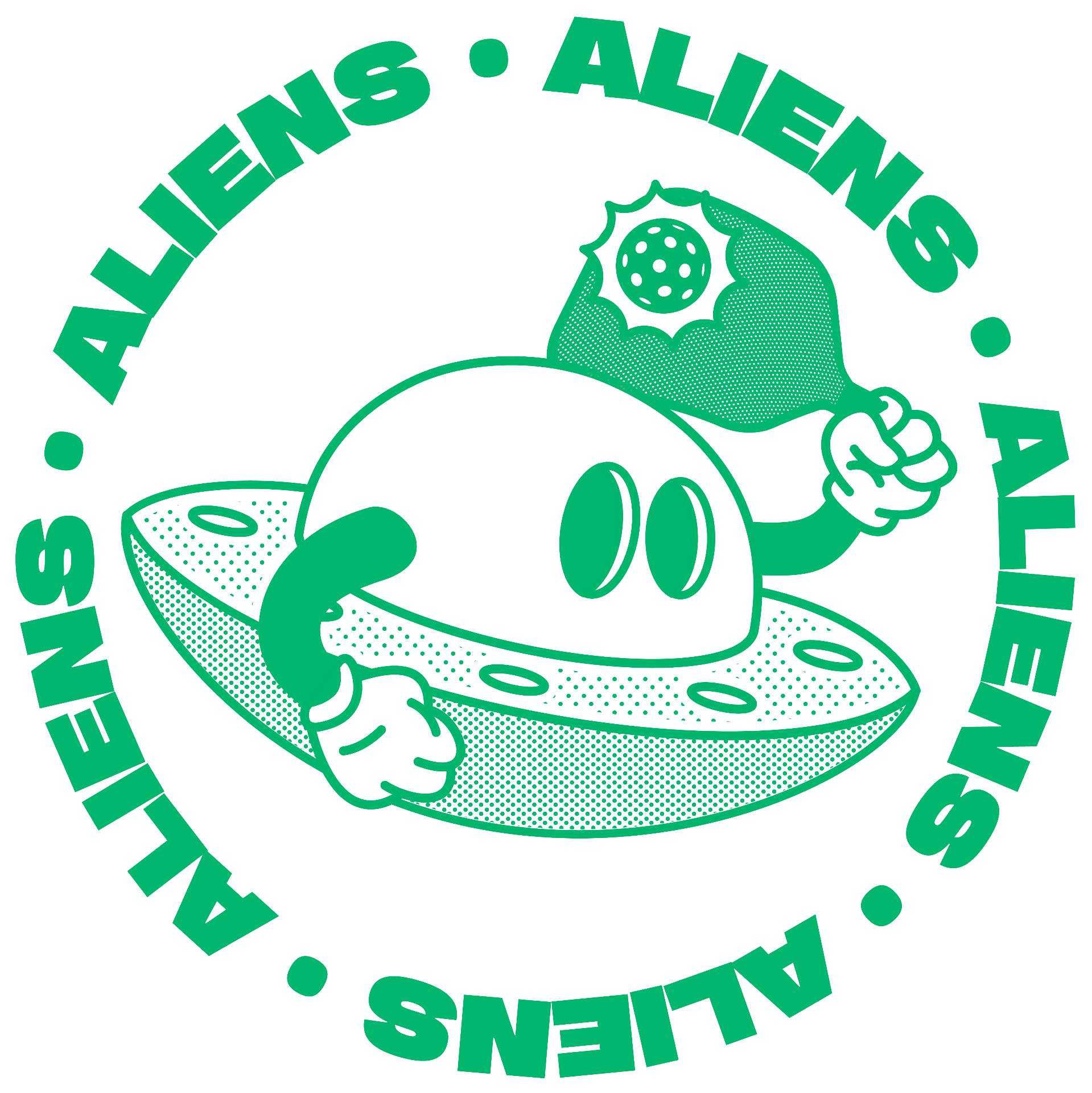 Aliens logo - National Pickleball League