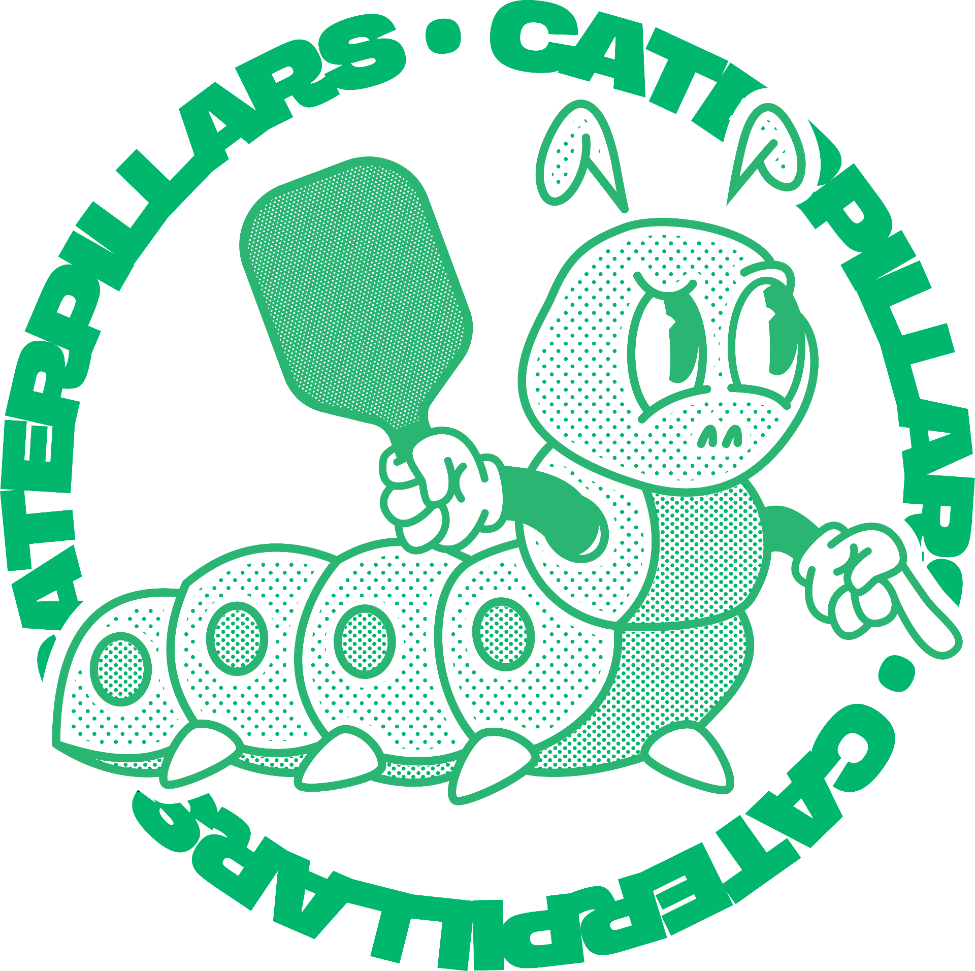 Caterpillars logo - National Pickleball League