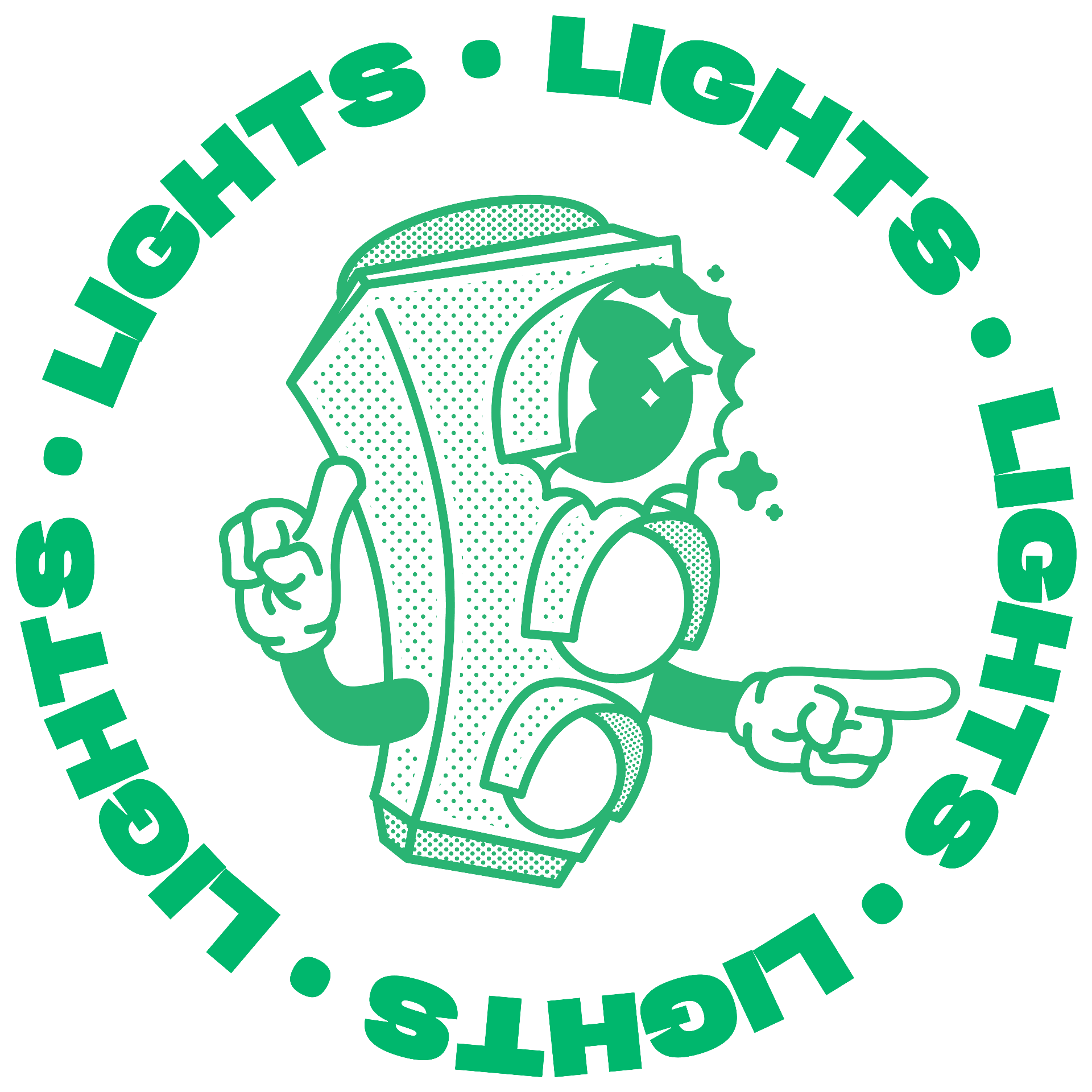 Lights logo - National Pickleball League